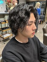 スタイル スマート サロン(STYLE smart salon)&nbsp;STYLE藤沢メンズセンターパートウルフツイストスパイラルパーマ