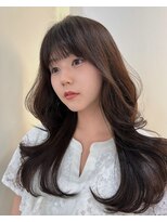 サロンドミルク 新百合ヶ丘店(salon de MiLK)&nbsp;ミルクティーベージュグレージュイルミナカラー韓国新百合ヶ丘