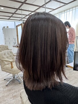 ラボヌールヘアーノーブル 新越谷店(La Bonheur hair noble) 極上髪質改善/ミディアムレイヤー