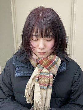 パークレーン アイス イヴェン(park lane ICI yeven) ブリーチ無しWカラー ピンクパープル レイヤー