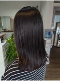艶髪セミロング
