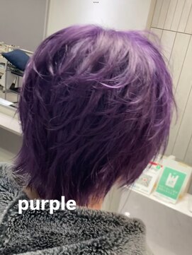 アーチフォーヘア 心斎橋店(a-rch for hair) theパープル