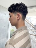 ニュアンスパーマ 刈り上げ