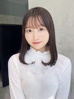 アルバム 銀座(ALBUM GINZA)&nbsp;美髪韓国ヘア顔周りレイヤーロング_F20462