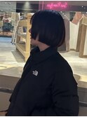 前上がりボブ