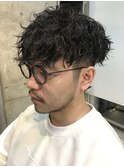 豊橋波巻きパーマメンズマッシュパーマツイストパーマツイスパ