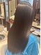アース 静岡駅前店(HAIR&MAKE EARTH)の写真/【最新GRATSストレートパーマ】真っ直ぐすぎないナチュラルストレートが叶うノンアルカリ縮毛矯正☆