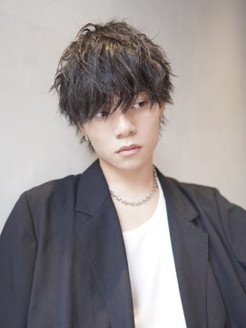 ニコ トウキョウ ロジック(nico TOKYO Logic) シャドウパーマメンズマッシュパイラルパーマメンズパーマ