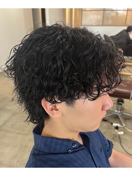 サロン(SALON) 【トミタカ】　波巻きセンターパート