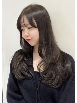 ザックラフィネ(ZACC raffine) オリーブベージュ/ワンカラー/レイヤーカット