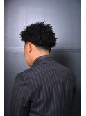 スパイキーアフロ/本厚木/フェード