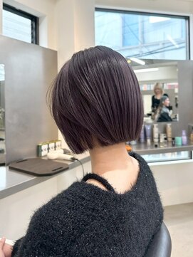 ラック 表参道(LUCK) ヴァイオレットカラー前/ケアブリーチ/ブリーチ/表参道/原宿