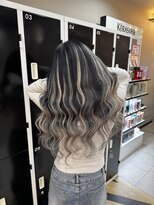 ラピス 大阪アメ村店(Lapis)&nbsp;大人気！エクステで作るバレイヤージュ