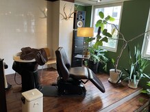 B&M　barbershopの雰囲気（ゆったり過ごせるシャンプー台[理容室/バーバー/メンズカット]）