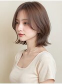 20代30代◎韓国風外ハネショートボブ×透明感カラーp浦和