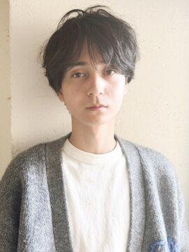 アグノス 青山(Agnos) 清潔感◎爽やかヘアデジタルパーマフェザーパーマ#05mf1209