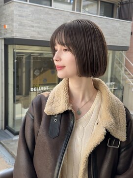 コート 表参道(Cote) cote前下がりボブ/韓国ボブ/レイヤーボブ/フェザーボブ