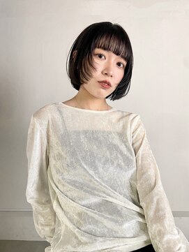 ノート(note) 前上がりボブ