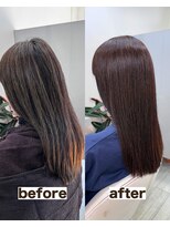 シゲ 自由が丘店(SHIGE)&nbsp;乾かすだけでまとまる地毛風髪質改善ストレート40代50代縮毛矯正