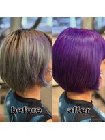 モンド ヘアクリエーション 西田店(monde hair creation)&nbsp;【monde】before × after × 髪質改善