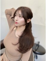 パルス ヨコハマ(PULSE yokohama)&nbsp;顔まわりカット/韓国ヘア/ココアグレージュ