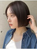 ショートボブ髪型20代30代40代50代前髪あり前髪なし面長丸顔越谷