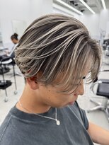 エゴル オム 名古屋栄(ENGOL homme)&nbsp;ホワイトミルクティーバレイヤージュ