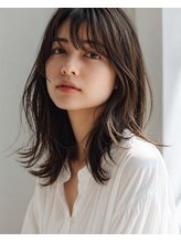 【nia レングス別 外ハネスタイル☆】栄/髪質改善/ミディアム/前髪カット/仕事帰り/似合わせ