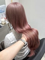 ワク 西尾店(waku) ミルクティーベージュダブルカラーケアブリーチインナーカラー