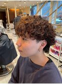 横須賀メンズカットメンズパーマニュアンスパーマセンターパート