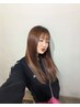 ［藤井限定］ダブルカラー(ブリーチ無し)＋質感再生トリートメント ￥18500