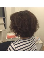 カタチヘアー(HAIR) 春。。。かわいいくせげ。。。ボブのカタチ。。。