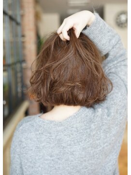 ザ シー 海老名(The C) クセを活かして簡単スタイリング／大人ボブはザシー　海老名