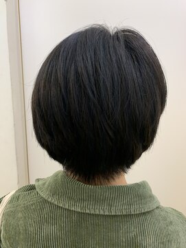 パティオン(PATIONN) ショートスタイル☆ダークグレージュで綺麗にしました！！