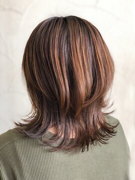 モダンクラフト 長町南店(modern craft) 大人かわいい☆小顔見せ♪ひし形マッシュウルフ