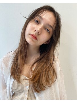 サロンド ハル 国分寺店(salon de HALU) 透明感オリーブアッシュロングトリートメント[国分寺/国分寺駅]