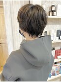 福山市美容室Caary カジュアルショート  簡単スタイリング♪