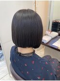 前下がりボブ