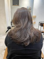 ラボヌールヘアーグレース 門前仲町店(La Bonheur hair grace) レイヤーカット/グレージュカラー/ツヤ髪カラー