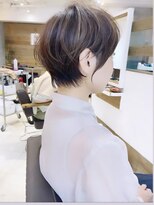 センスヘア(SENSE Hair) 大人可愛い/小顔カット/マッシュショート/白髪ぼかしハイライト