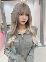 ロンド レア 天神大名店(Lond Le’a)&nbsp;ダブルカラーベージュカラーケアブリーチハイトーンカラー韓国