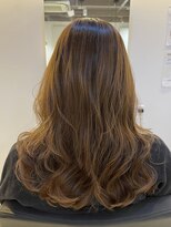 リー 四ツ橋(Lee)&nbsp;【kanna】コテ巻き風パーマ