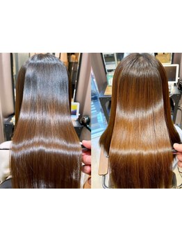 《髪質改善メニューで年齢を忘れる、見違える髪質に》髪の状態を見極めて丁寧にご提案致します。[立川駅]