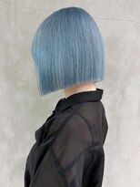 アルバム 渋谷パルコ(ALBUM)&nbsp;ブルーボブ_ピンクブラウン切りっぱなしボブ_ba461871