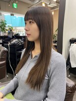 ヘアーサロン アウラ(hair salon aura)&nbsp;【aura】小顔カット/顔まわりカット/グレージュ