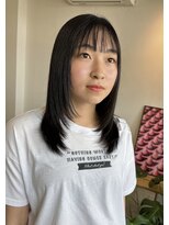 ムニ(MUNI)&nbsp;＊ロングレイヤー×ナチュラルブラックほし