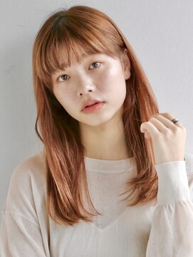 アンドレイ 表参道(andrey) デザインカラー/レイヤーカット/ウェットヘア/オリーブベージュ