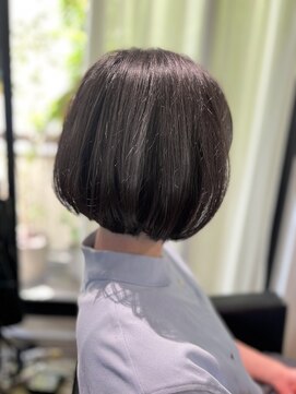 ツムグ 代官山店(TUMUGU) ヘルシースタイル大人ショート30代40代50代ブルーグレージュ#221