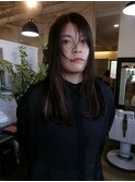 ロングとインナーカラー