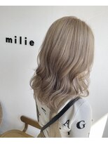 ヘアサロン ミリエ(HAIR SALON milie)&nbsp;ハイトーンカラー